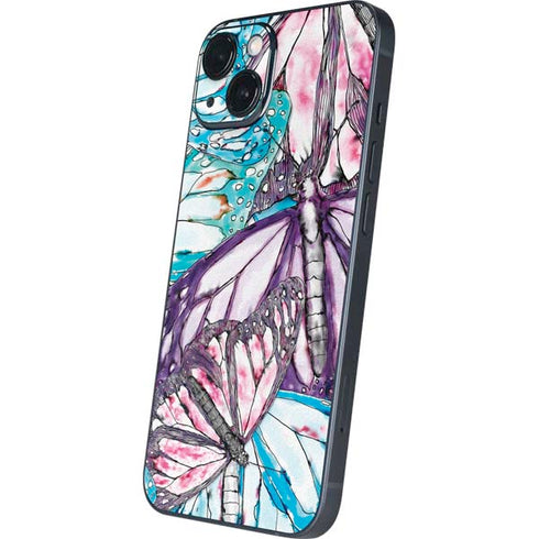 California Monarch Collage iPhone 14 Plus Skin
